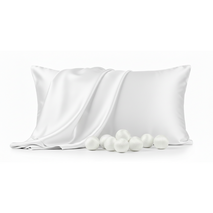 Silk Sleep Pillowcase - White