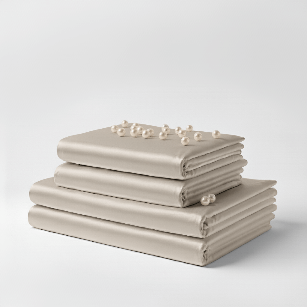 Satin Sheet Set - Taupe